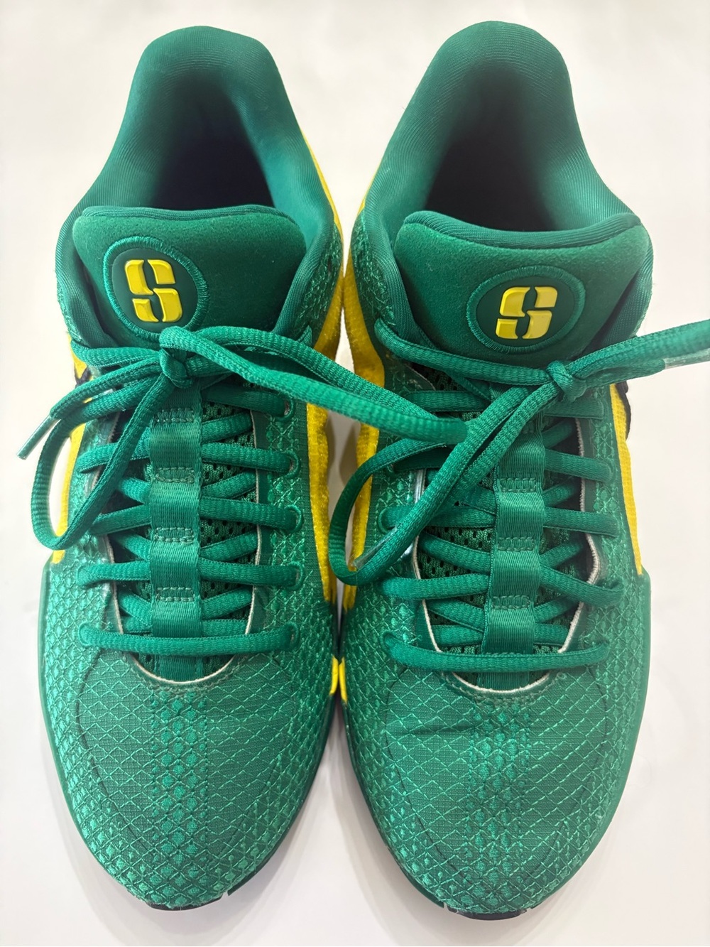 Nike Sabrina 1 “Oregon Ducks” White Label with Teal Border Size US 8